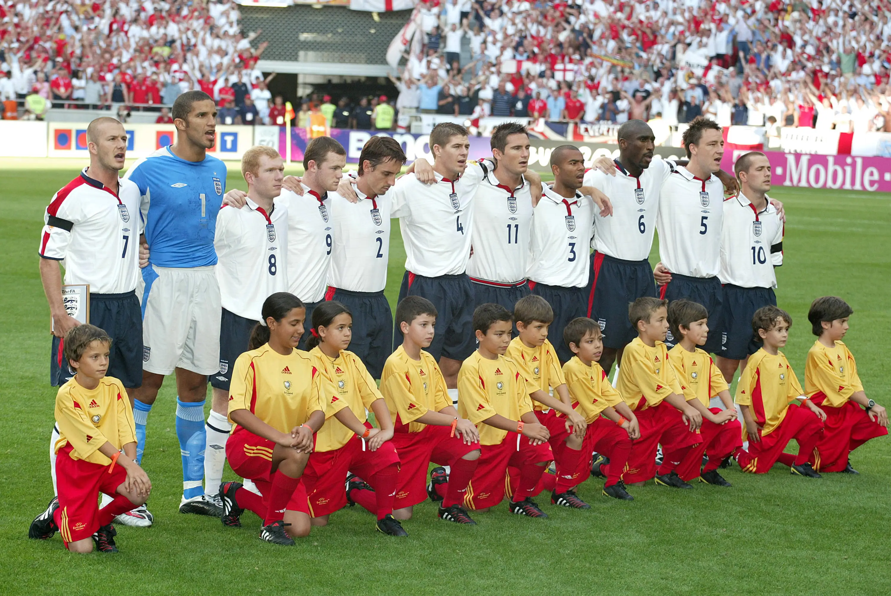 England at Euro 2004. (Image: Getty)