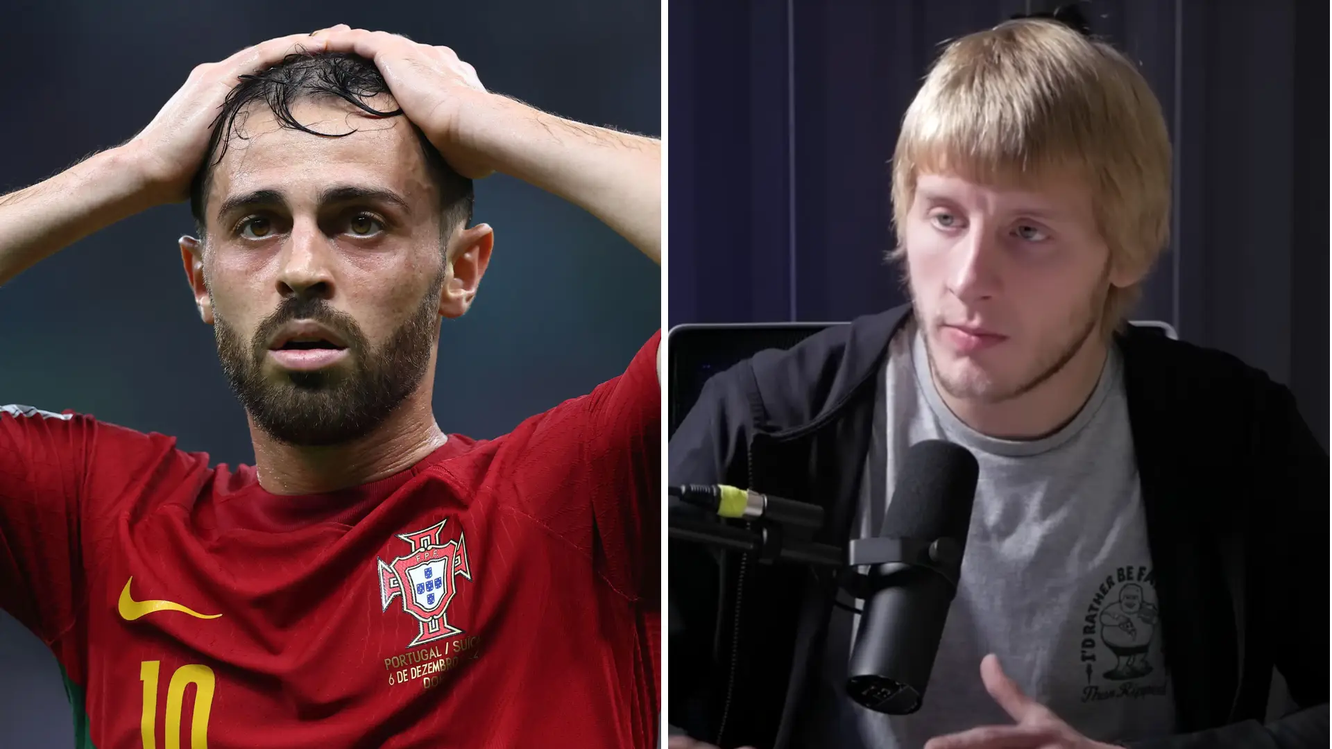 'He's a piece of s**t!' - Paddy Pimblett wants to fight Man City star Bernardo Silva inside the octagon