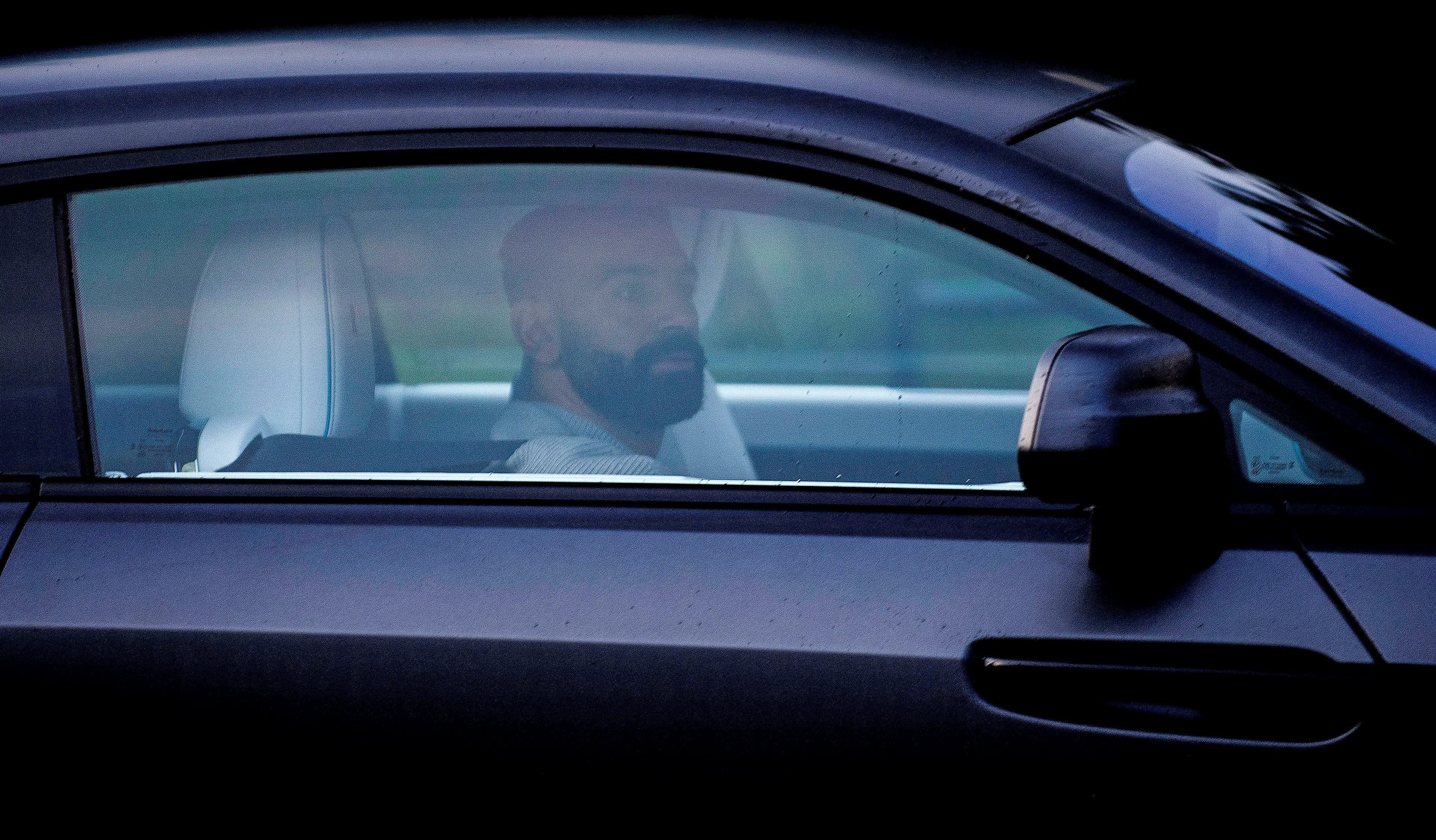 Salah was spotted in West London with Henderson. Image credit: Getty