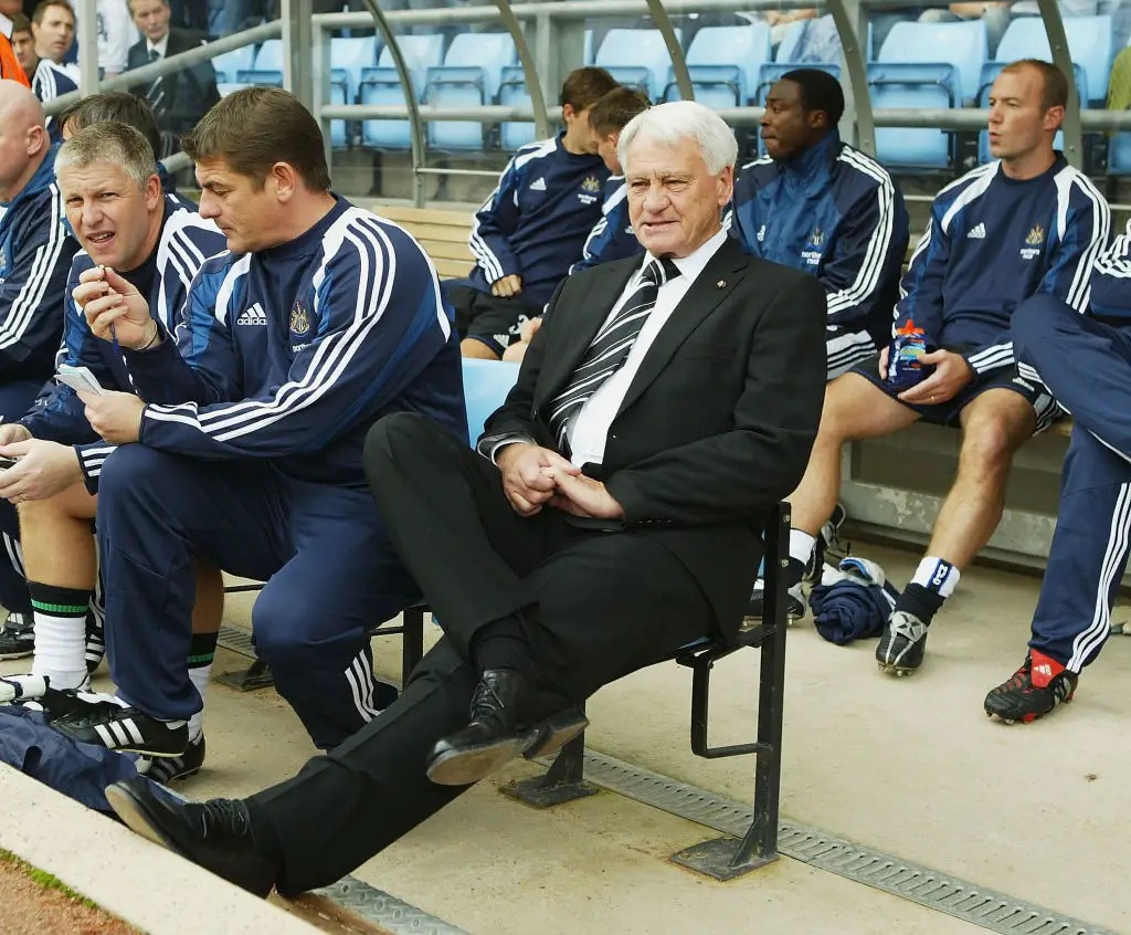 Sir Bobby Robson was Newcastle head coach (Credit:Getty)
