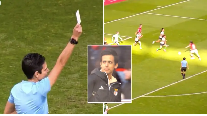 Sporting CP vs Benfica is the only game in football history to feature a white card