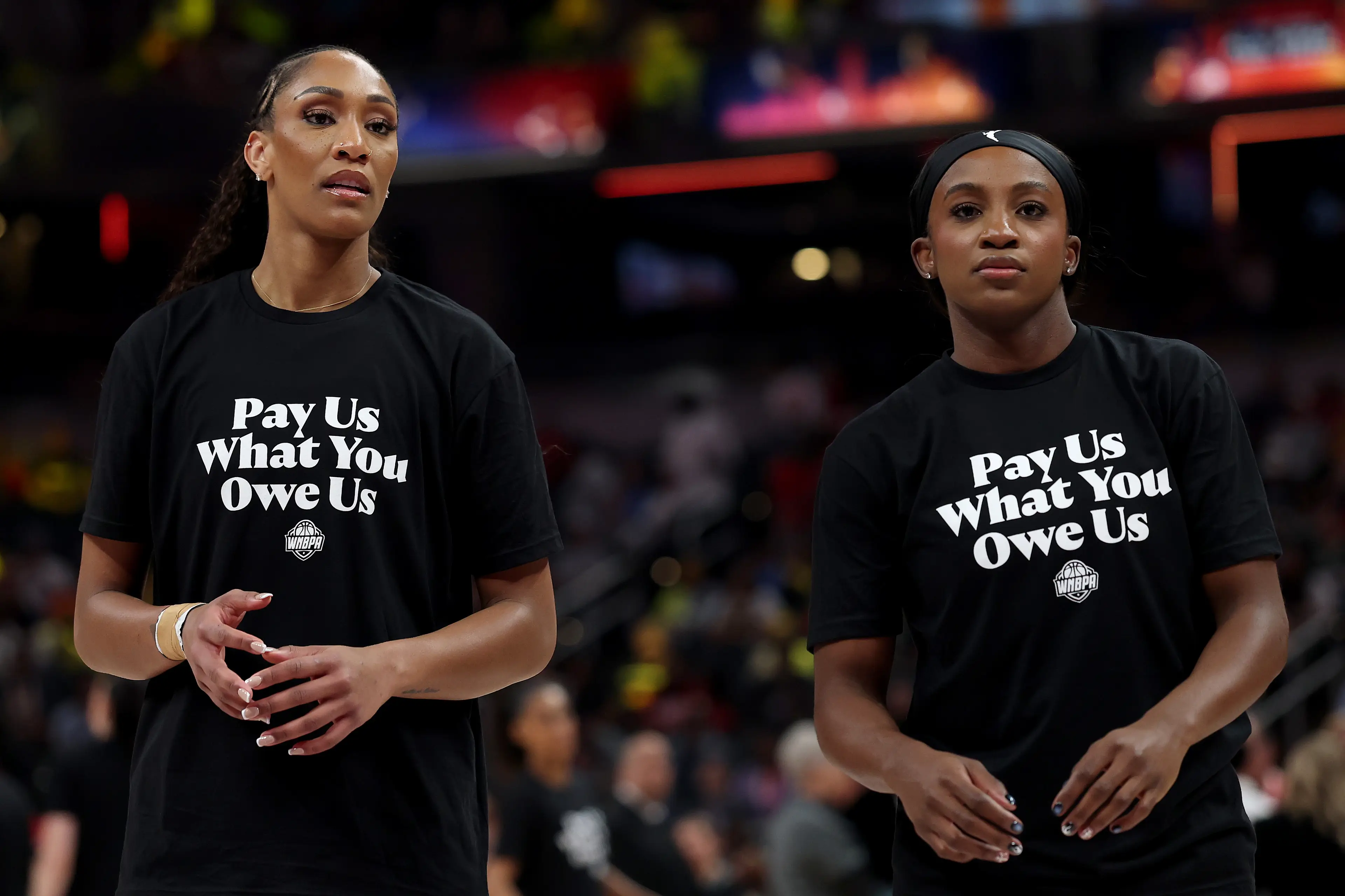 WNBA players are protesting for a fairer pay deal. (Image: Getty)