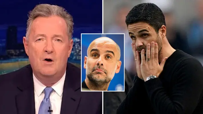 Piers Morgan blasts Arsenal for ‘bottling’ the Premier League after ‘pitiful’ Brighton defeat
