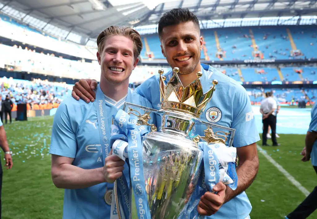 Rodri and De Bruyne- Getty