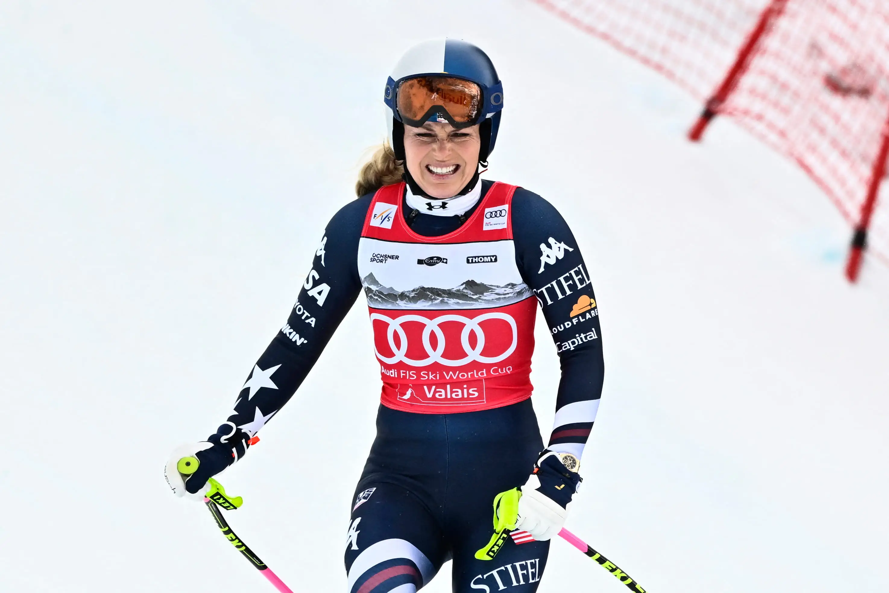 Vonn crashed out of a World Cup event on January 30 (Image: Getty)