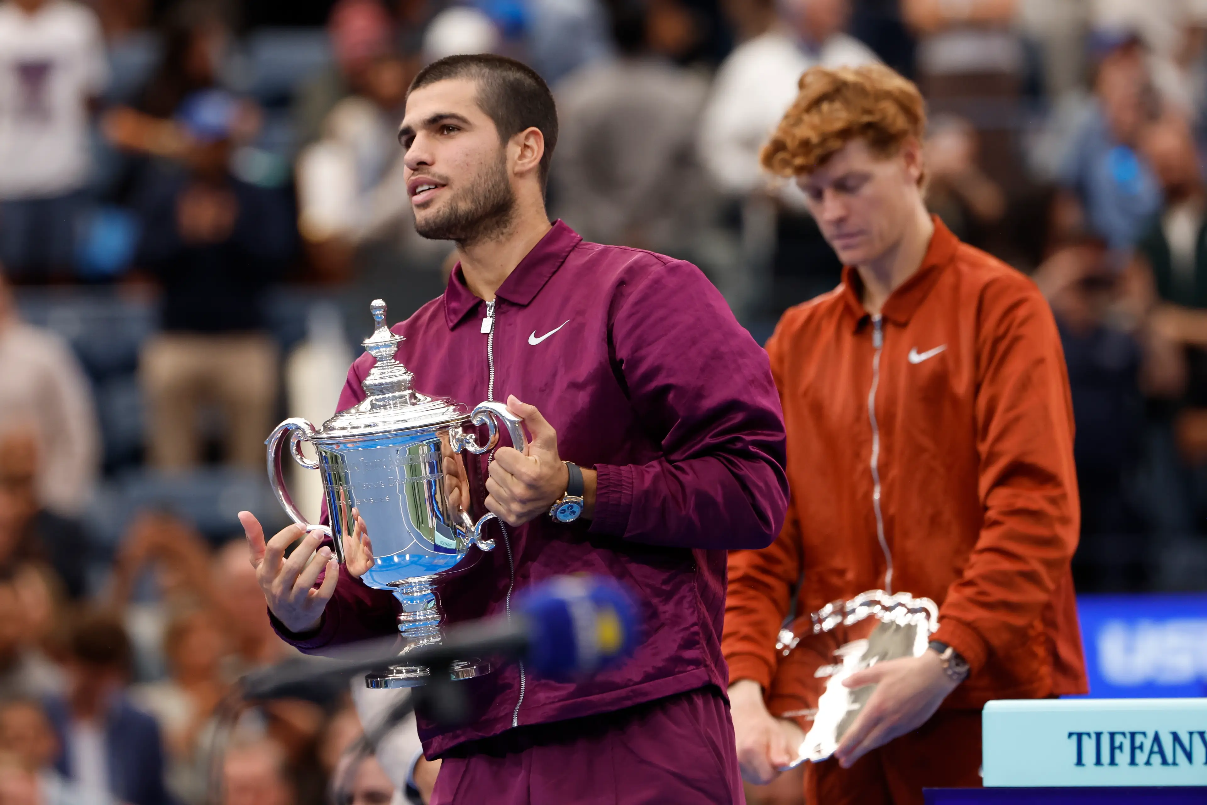 Carlos Alcaraz won the US Open for the second time. Image: Getty