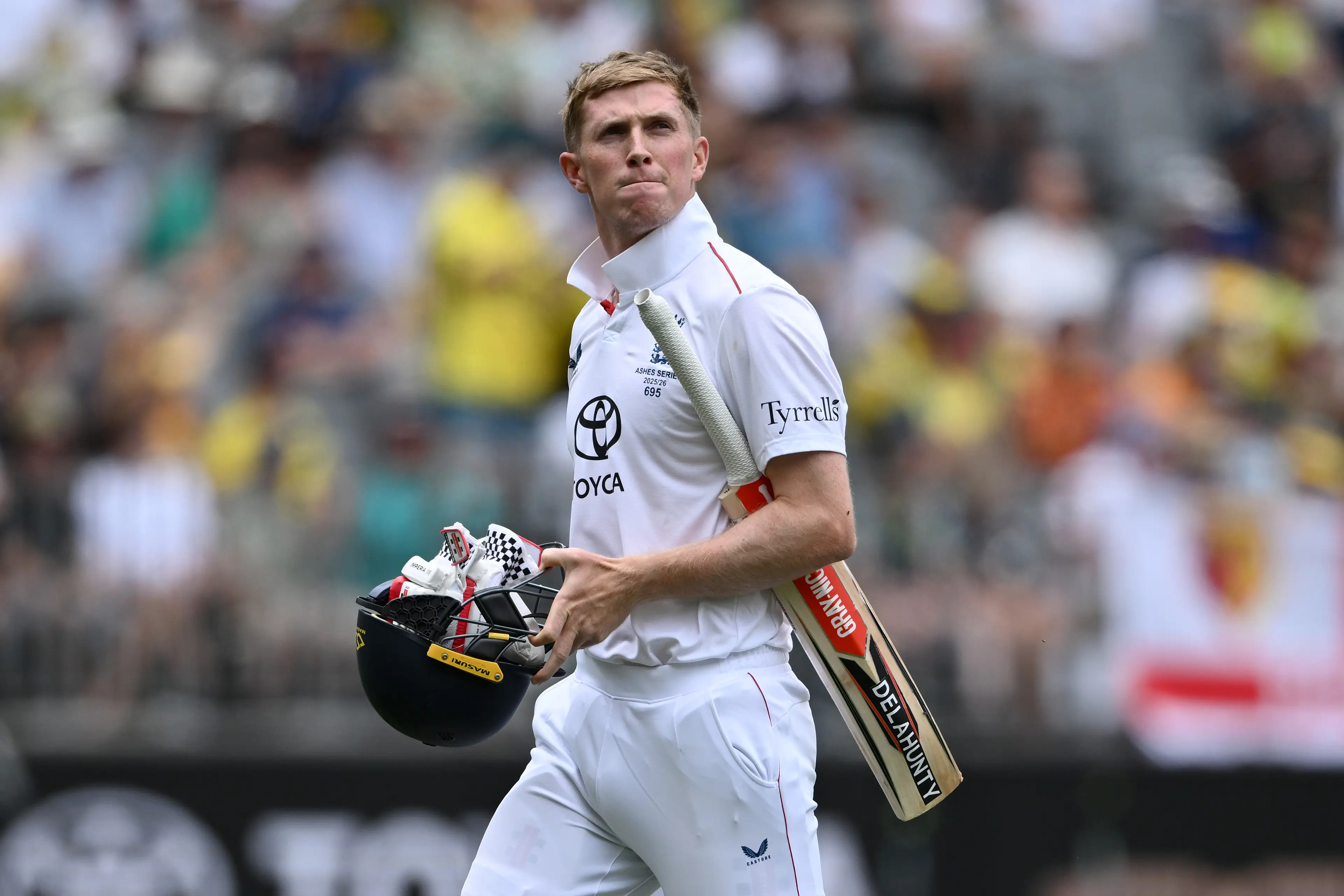 Zak Crawley did not score a run in the first Test (Image: Getty)
