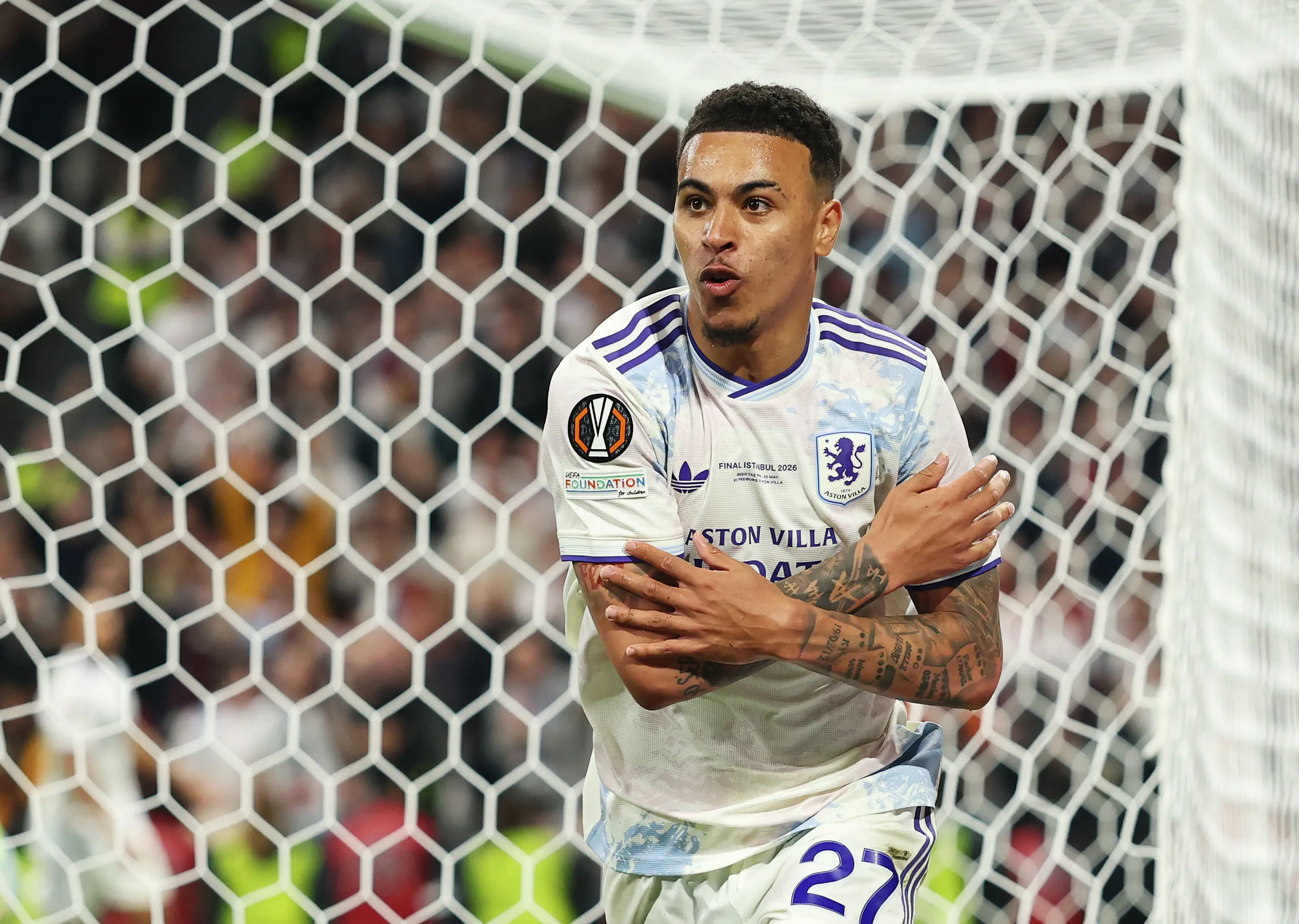 Rogers fired Aston Villa to the Europa League. Image: Getty