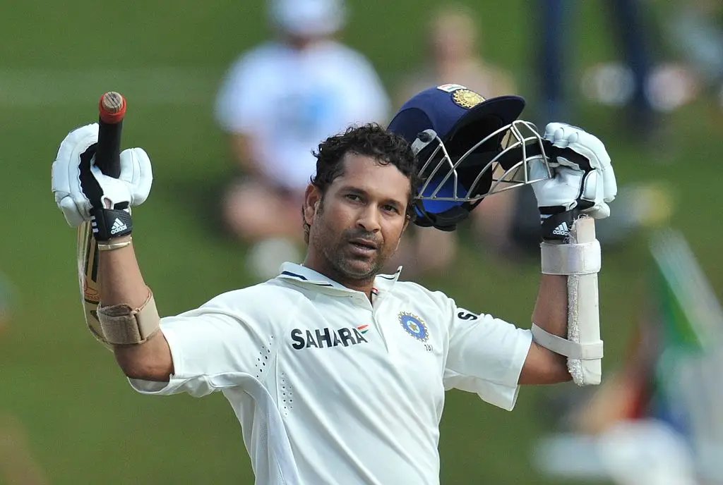 Sachin Tendulkar is widely regarded as the greatest cricket player of all time. (Image: Getty)