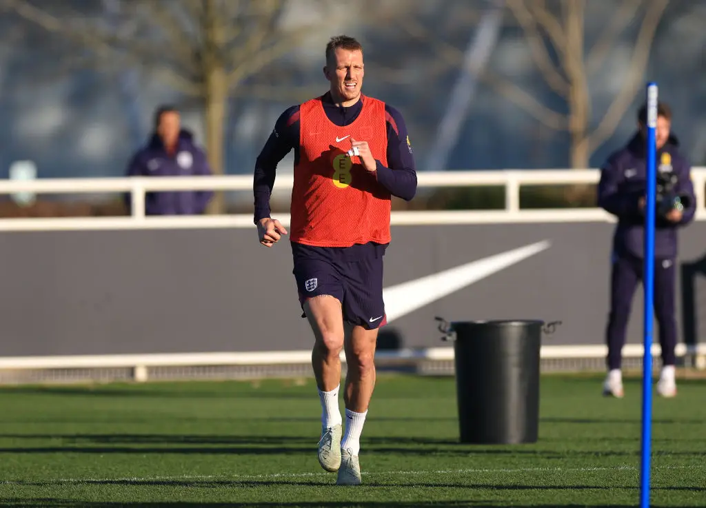 Dan Burn in England training (Credit:Getty)