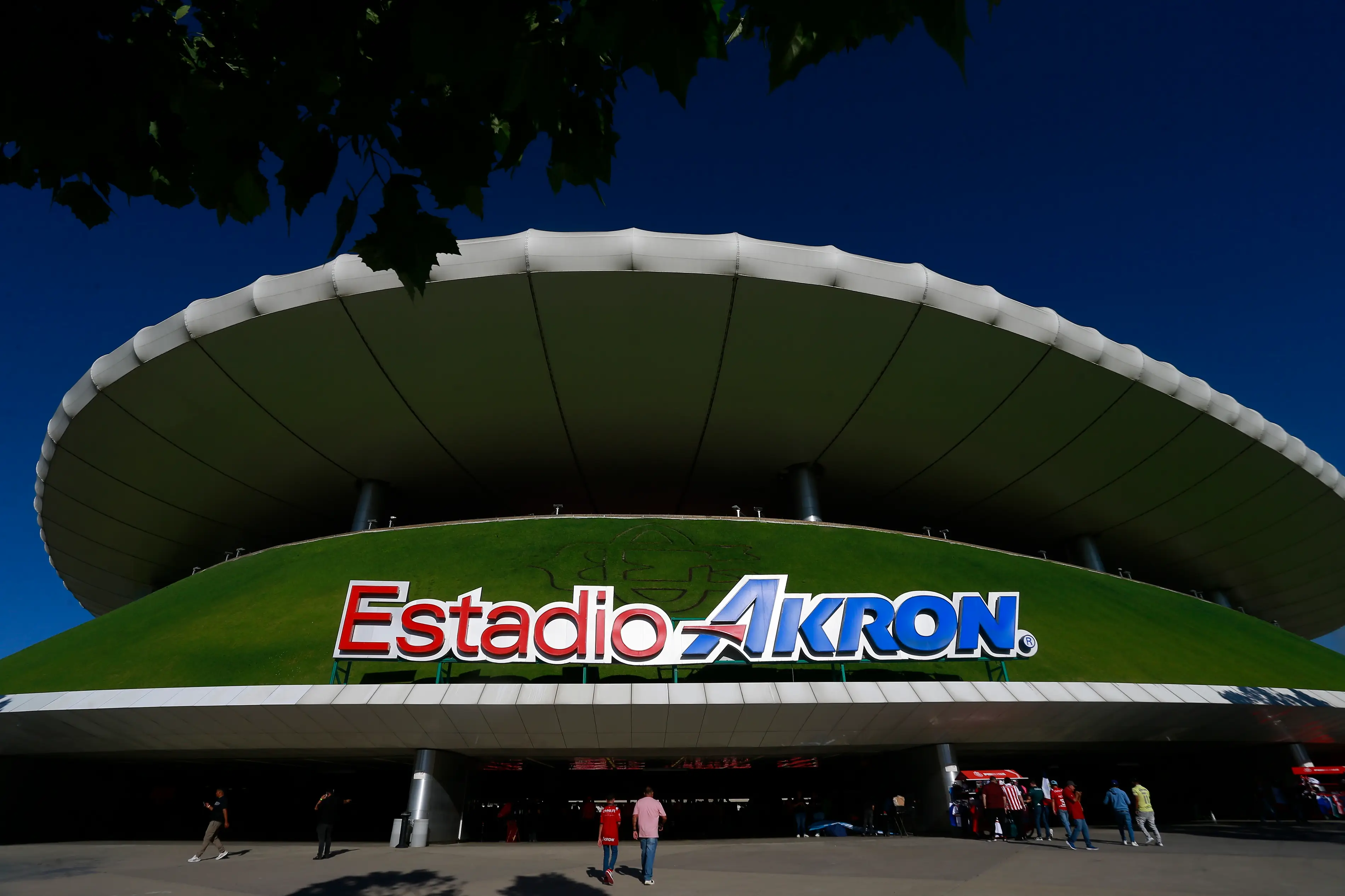 Outside of the Akron Stadium (Image: Getty)