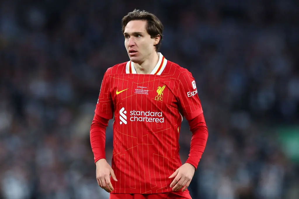 Federico Chiesa has featured sporadically for Liverpool this season (Credit:Getty)
