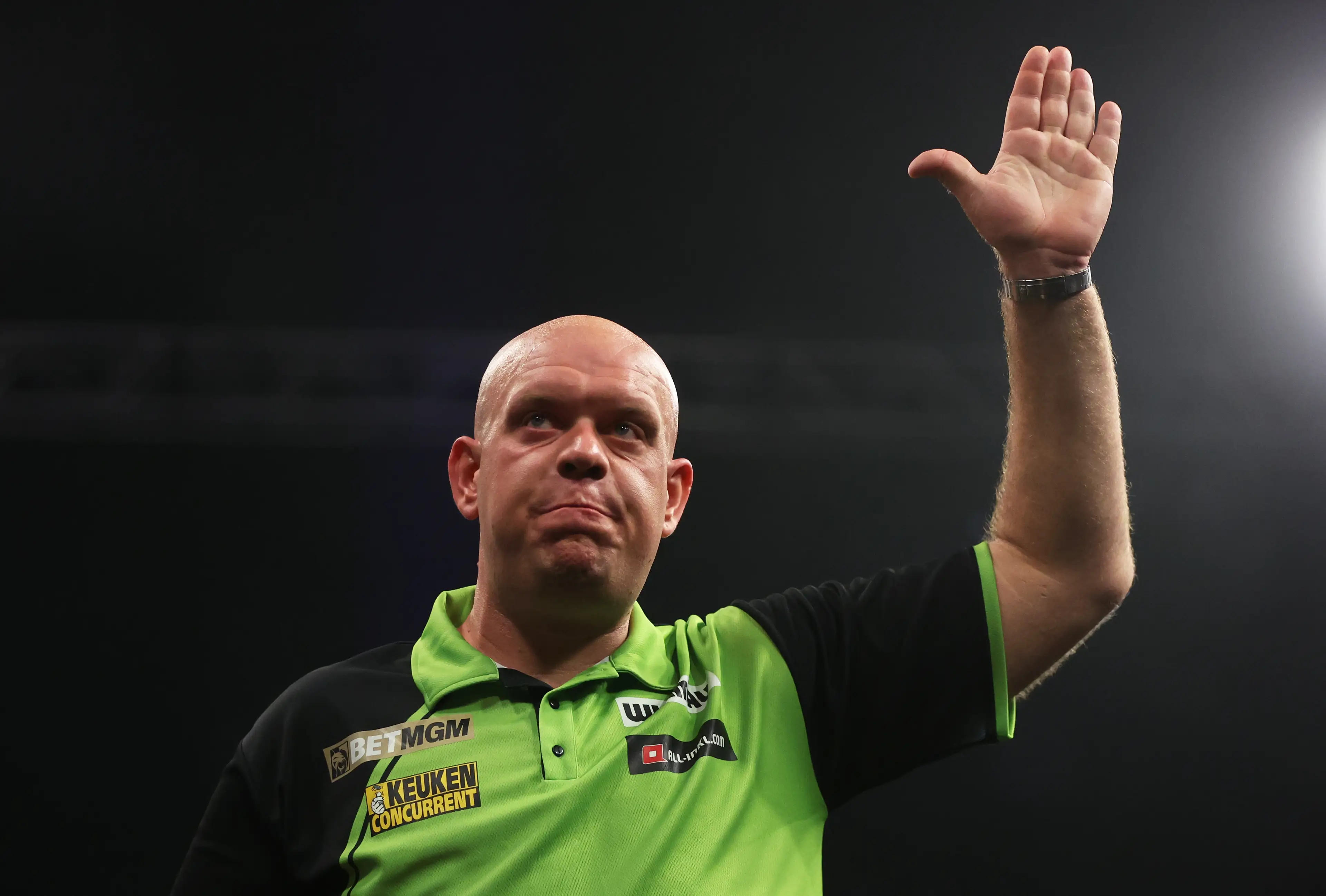 Van Gerwen has struggled for form this year. Image credit: Getty