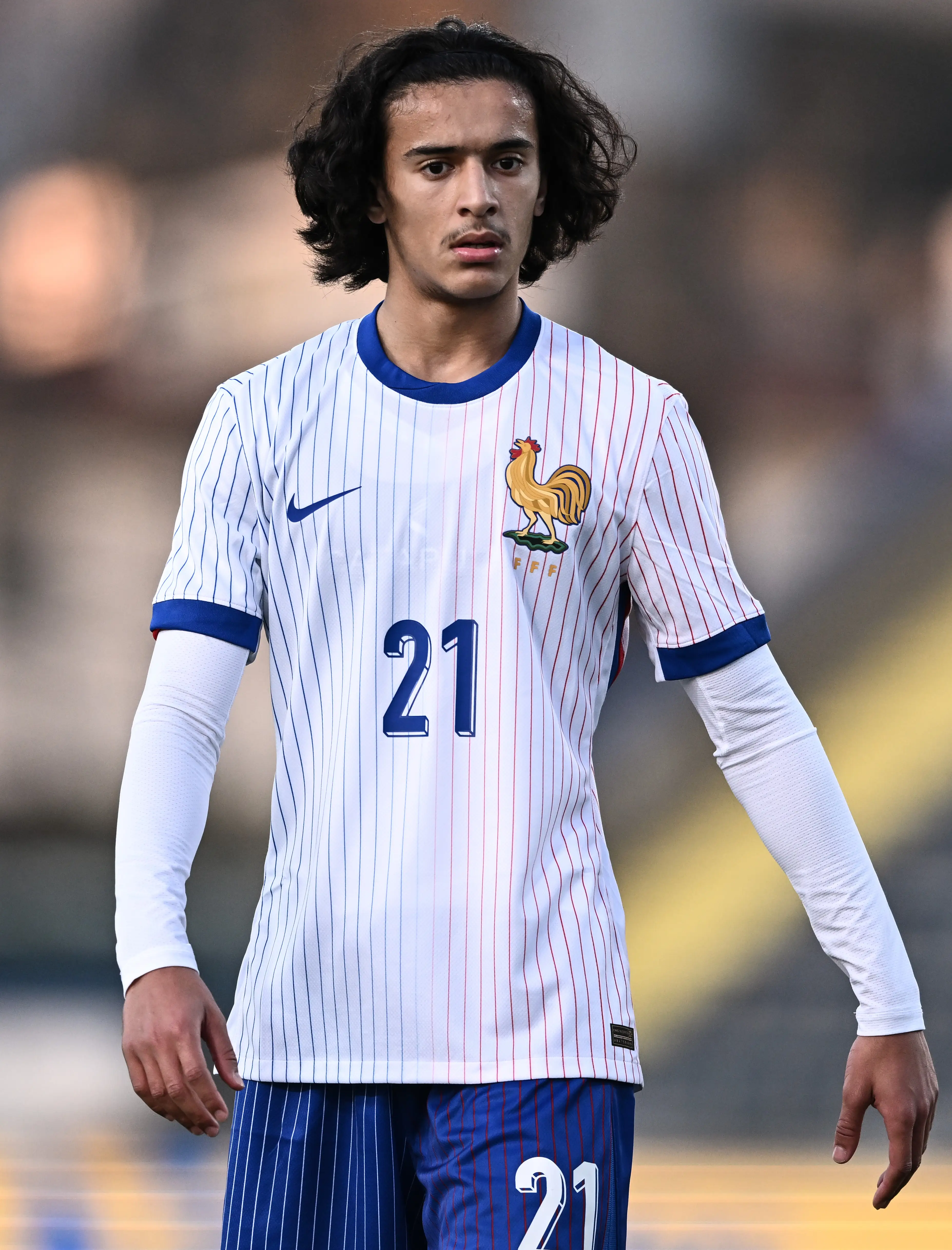 Bouaddi has played for France at youth level. Image credit: Getty