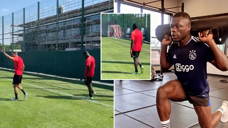 Brian Brobbey 'Reluctantly' Returns To RB Leipzig Training Amid Transfer Rumours, He Didn't Look Thrilled