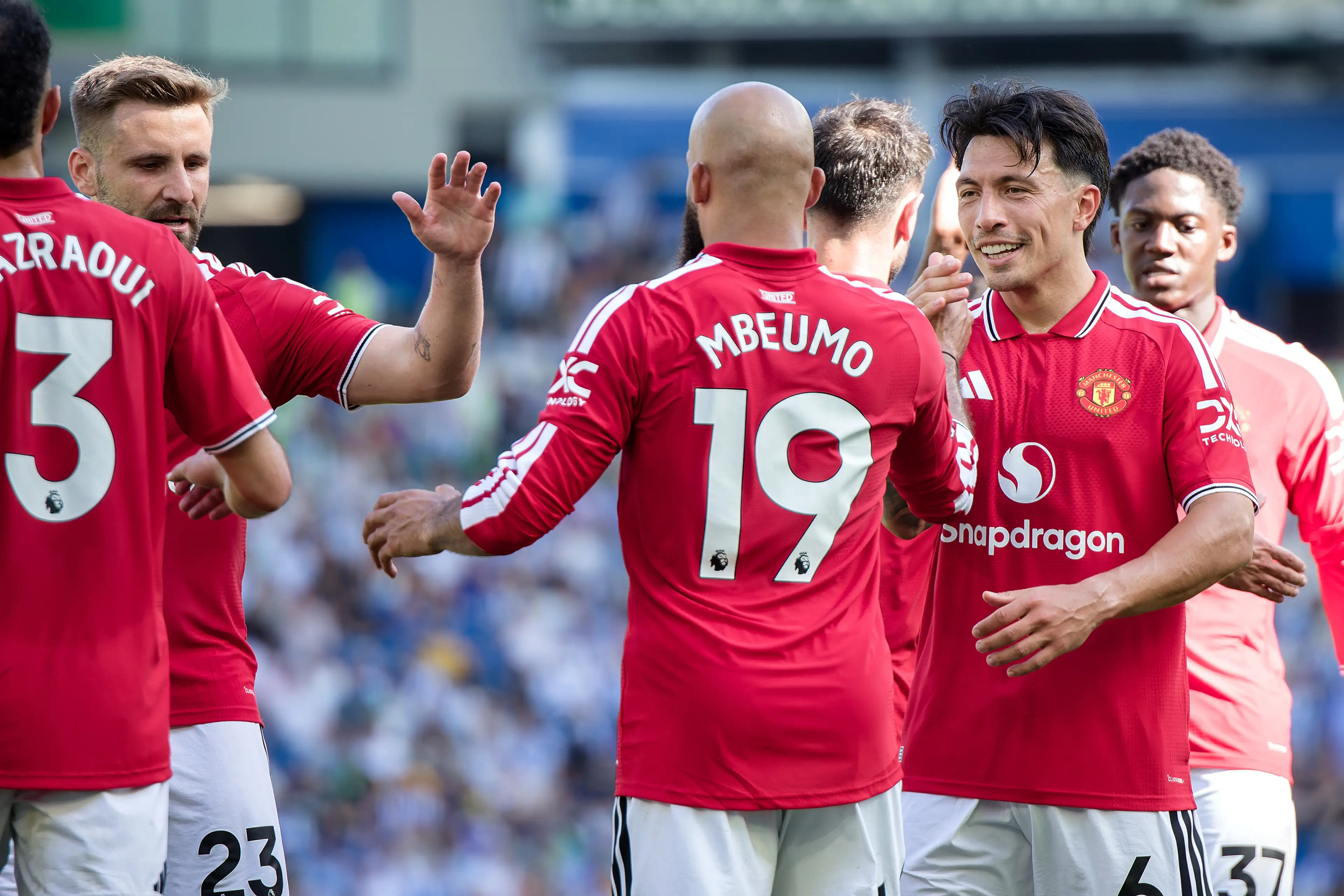 Lisandro Martinez will be hoping to be fit for United's opener against Hull City. Image credit: Getty