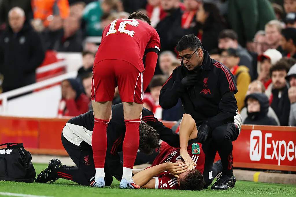 Giovanni Leoni sustained an injury against Southampton (Image: Getty)