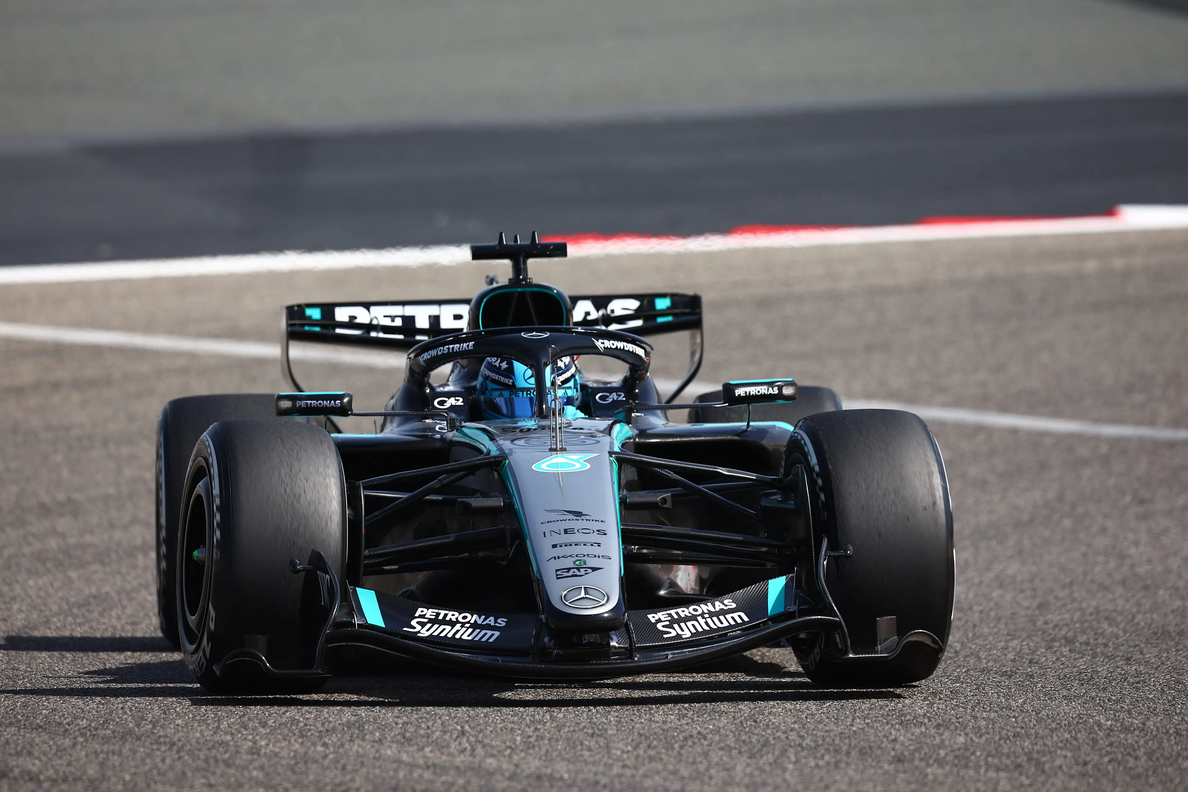 Mercedes have started strongly in F1 2026 testing (Image: Getty)