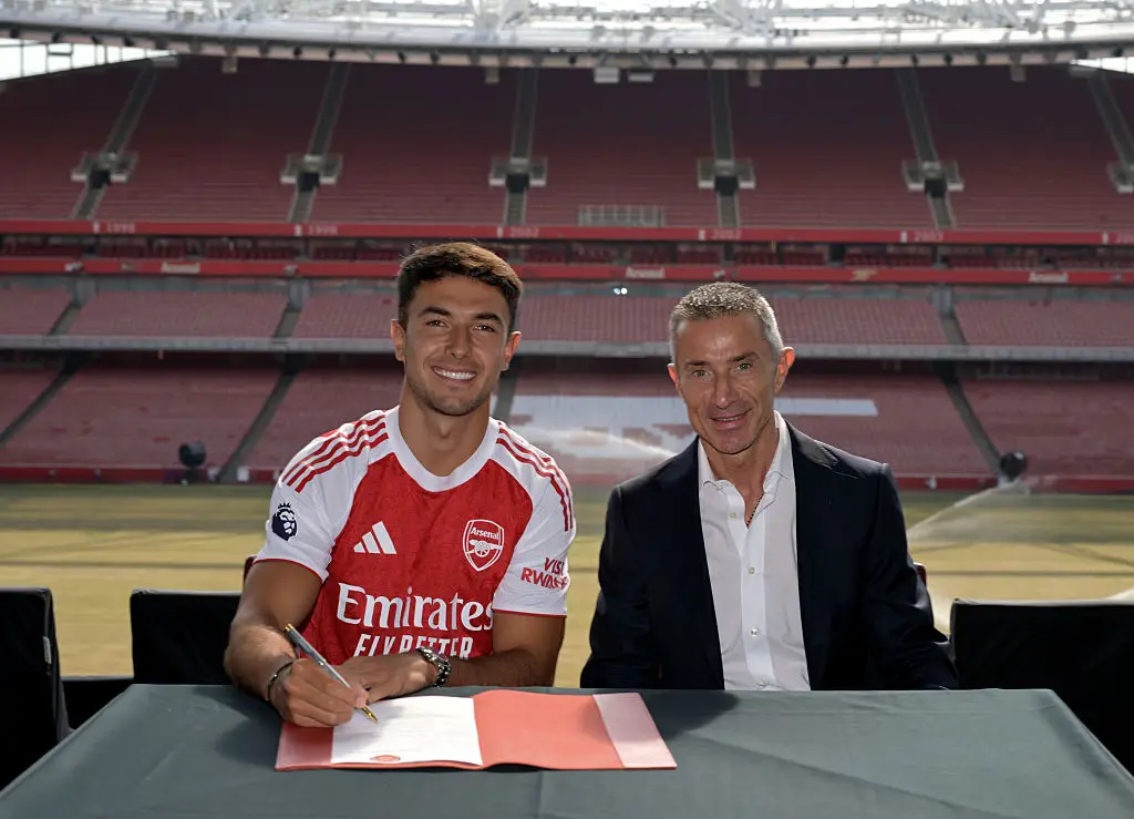 Martin Zubimendi signed for Arsenal on Sunday (Credit:Getty)