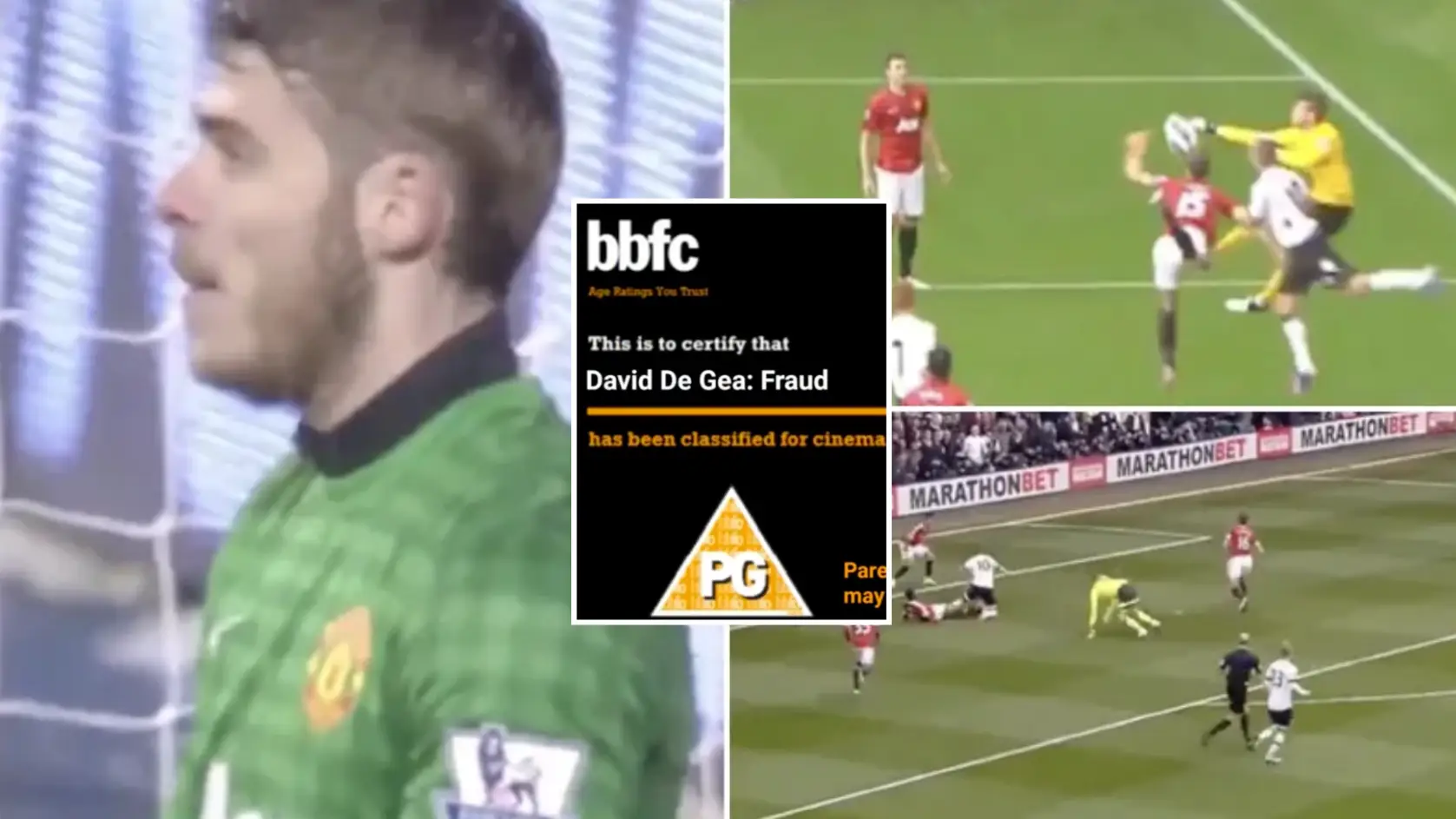 "Fraud"- Man Utd fan makes feature length two-hour film of David De Gea mistakes, it's longer than The Lion King