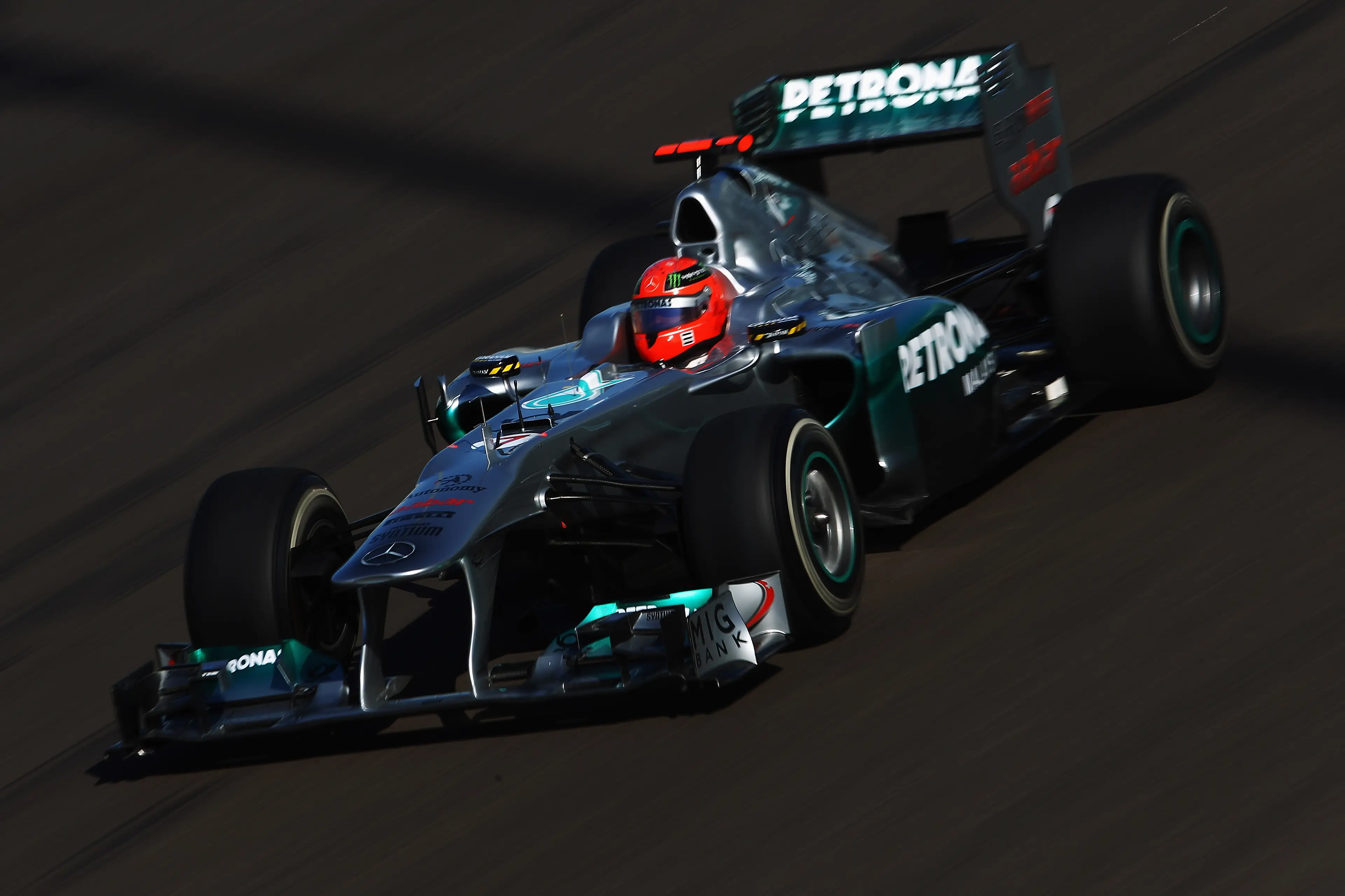 Michael Schumacher for Mercedes (credit: getty)