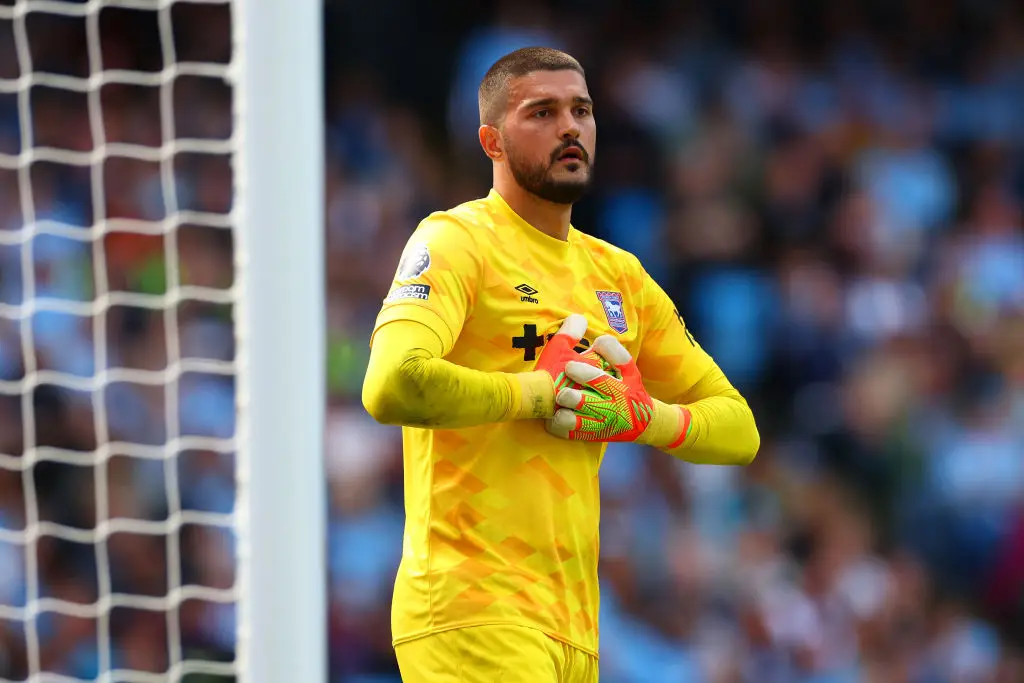 Ipswich Town goalkeeper Arijanet Muric pictured (