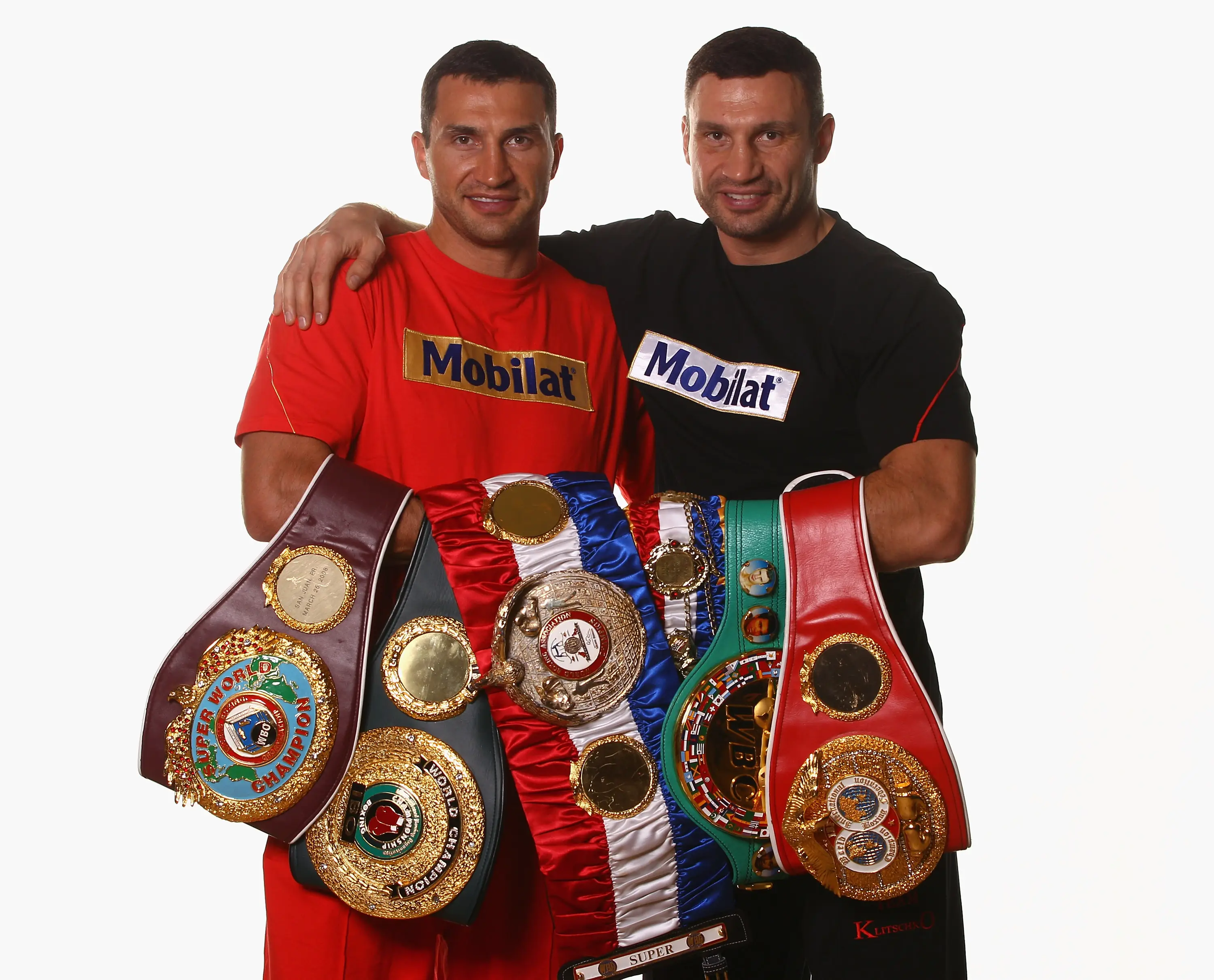 The Klitschko brothers dominated the world scene at the peak of their powers. Image: Getty
