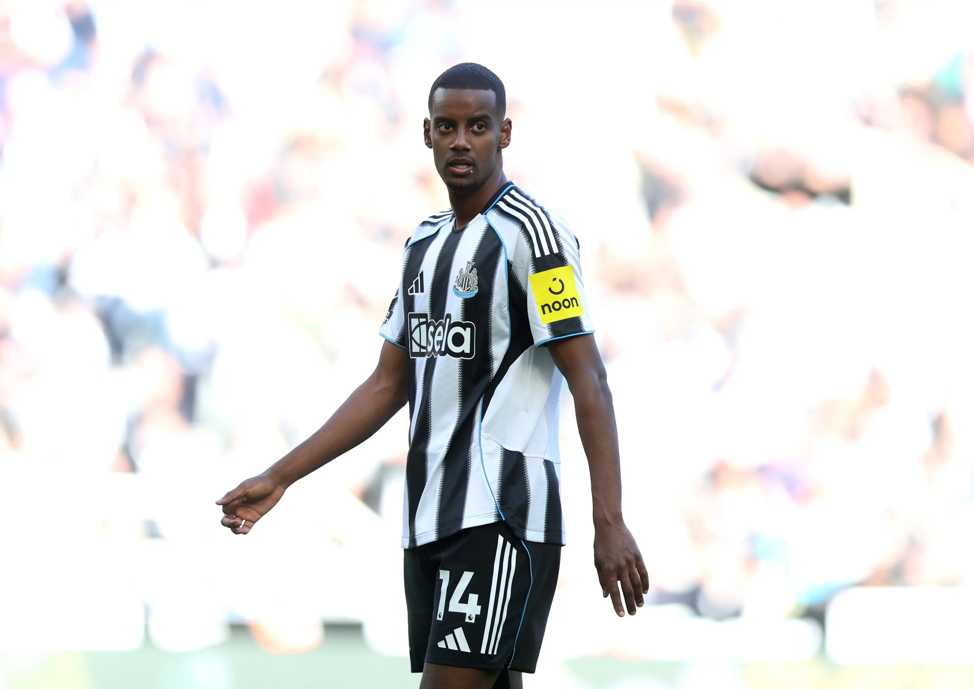 Alexander Isak for Newcastle in the Premier League (credit: getty)