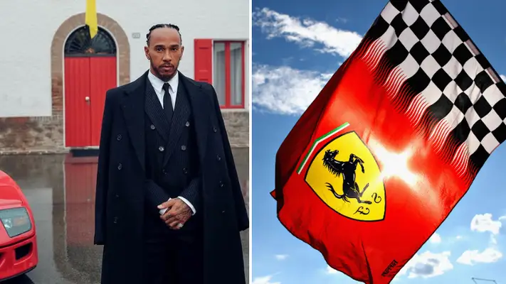 F1 fans spot 'classy touch' to Lewis Hamilton's first statement at Ferrari HQ that Italian supporters will love