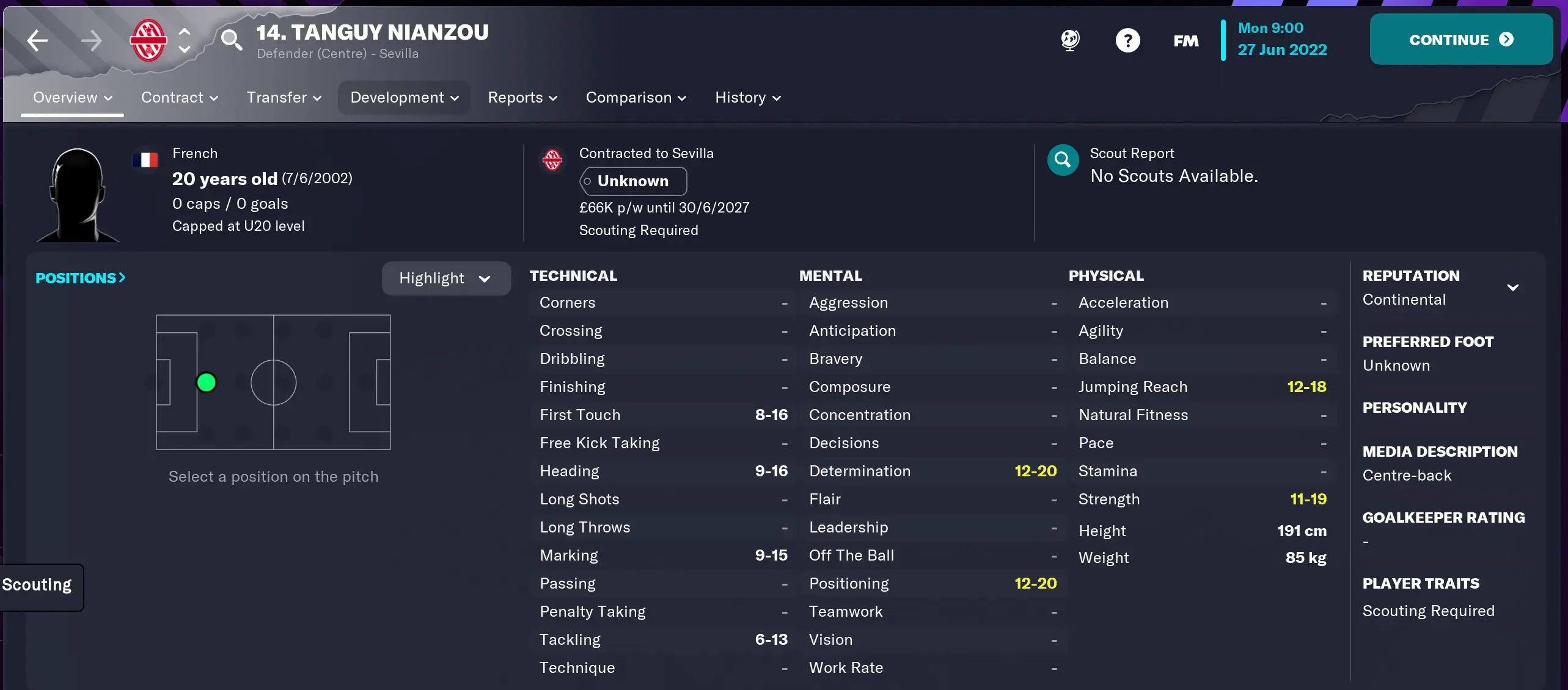 Image credit: Football Manager 2023 beta