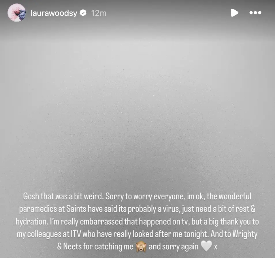 Image: Instagram/@laurawoodsy