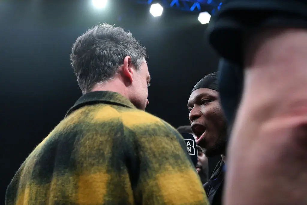 KSI and Wayne Bridge faced off at Misfits 20 on Saturday (Image: Getty)