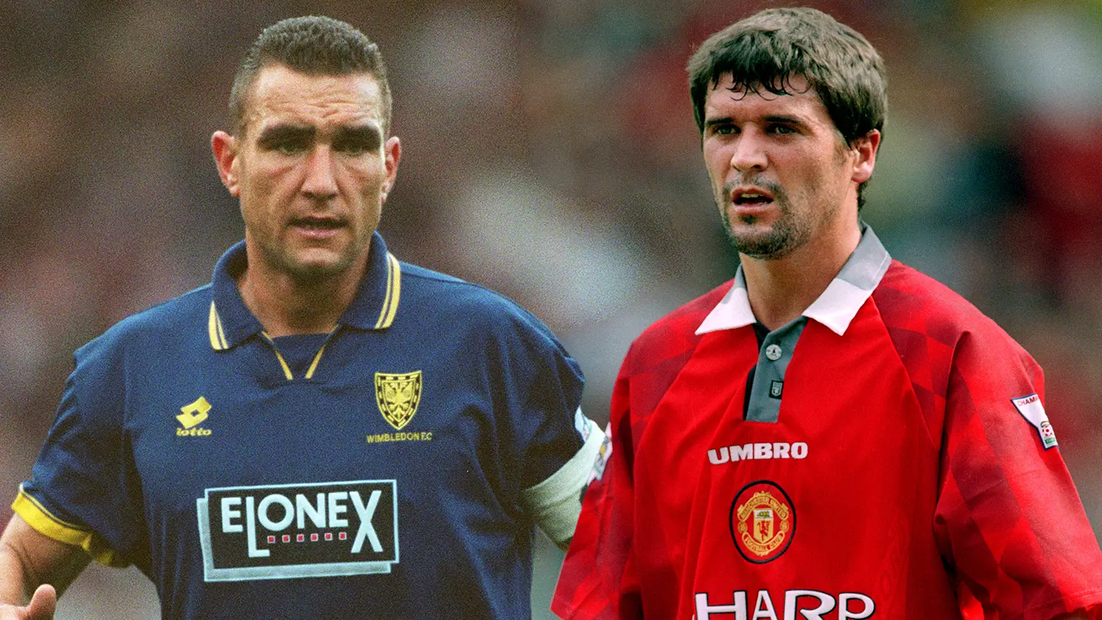 Vinnie Jones and Roy Keane met on the pitch to settle who football's ultimate hardman is and one player emerged on top