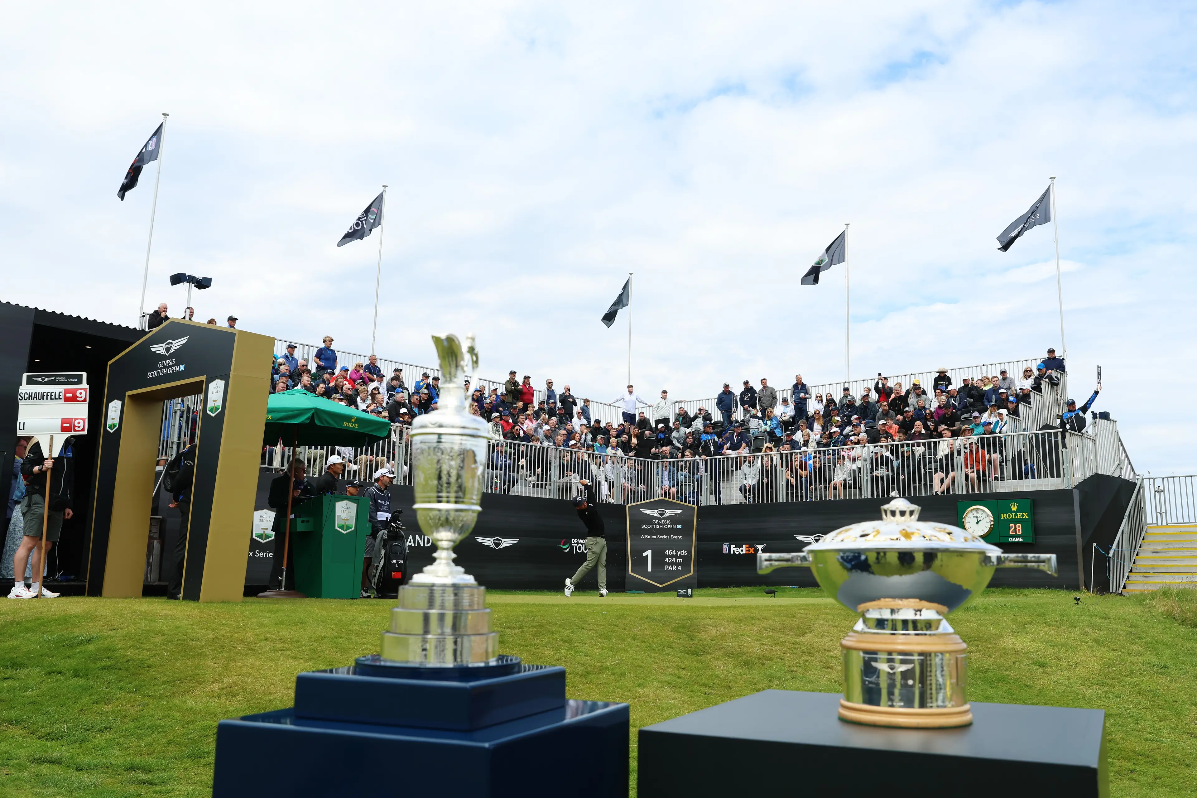 Thousands of golf fans will flock to East Lothian for the Scottish Open (Luke Walker/Getty Images)