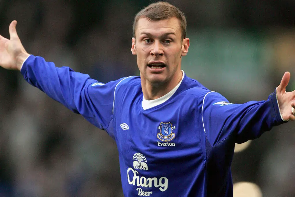 Everton legend Duncan Ferguson topped Match of the Day's list of the hardest men in Premier League history. (Image: Getty)