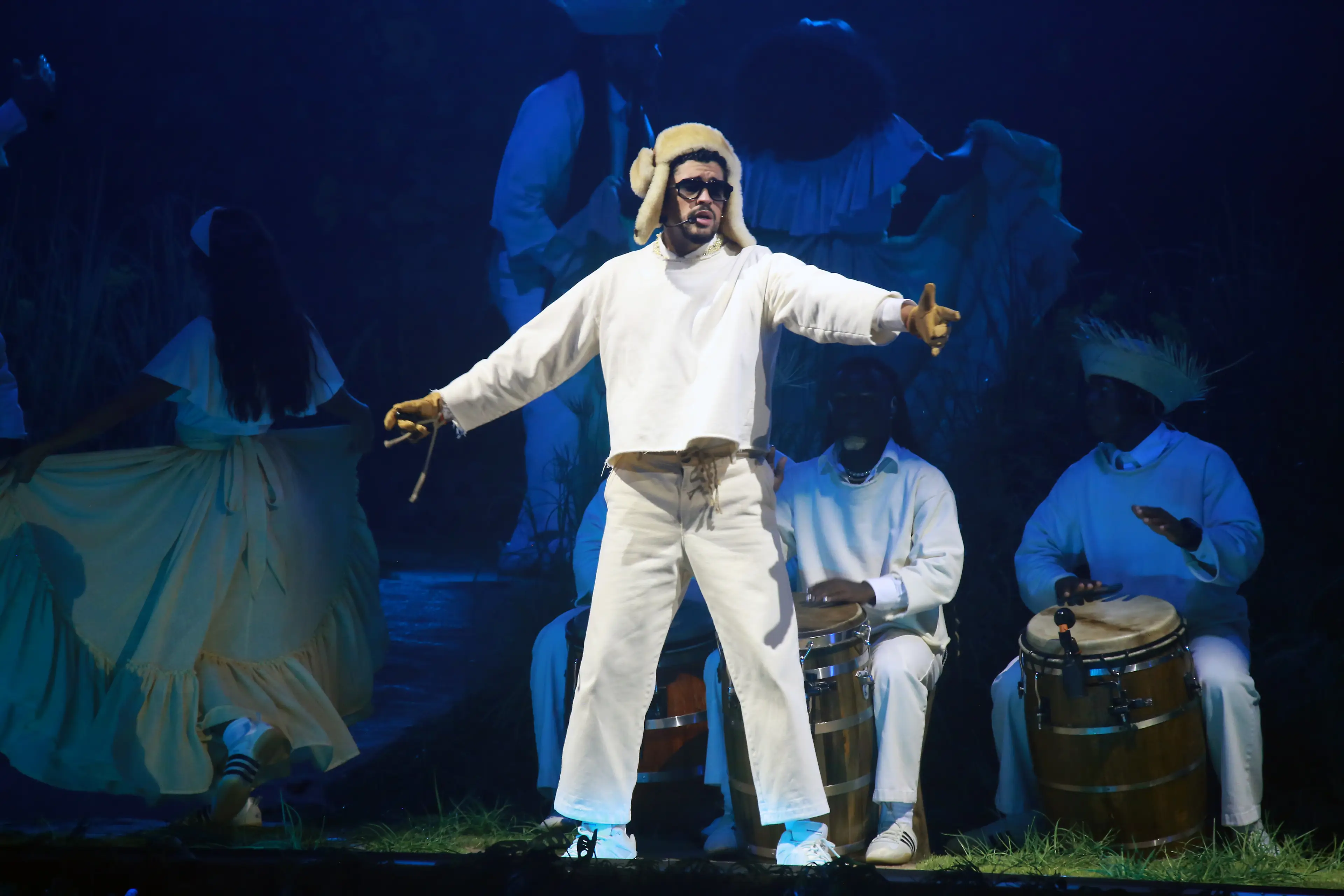 Bad Bunny is one of the biggest artists in the world. Image: Getty