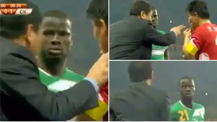 Emmanuel Eboue pretending to understand North Korea's tactics will never get old