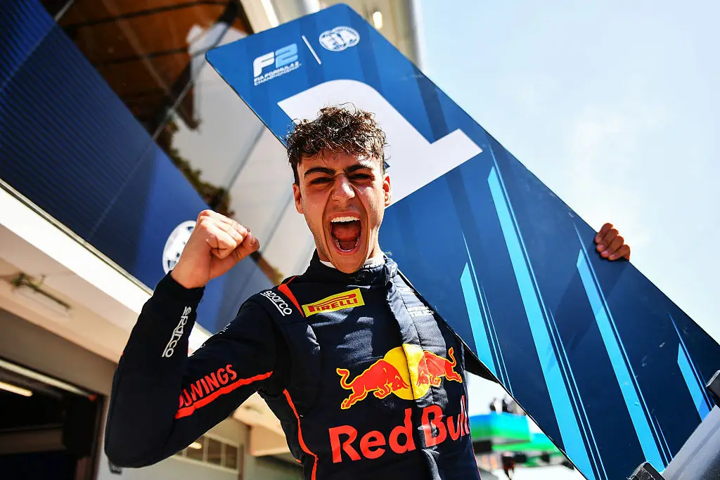 Arvid Lindblad will drive for Red Bull in FP1 at Abu Dhabi. (Image: Getty)