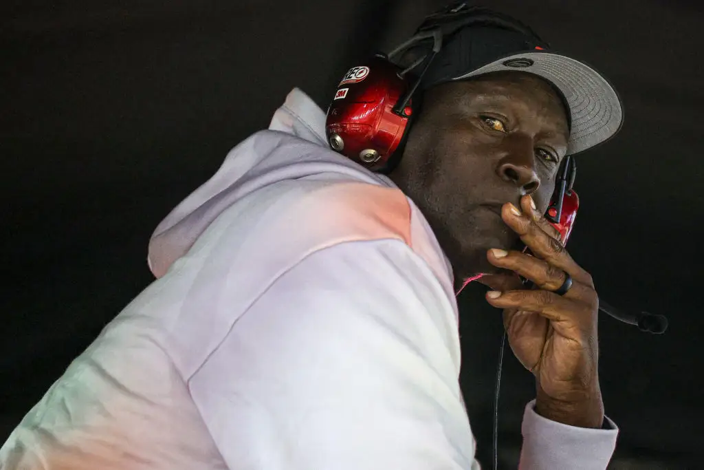 In 2020, Jordan formed NASCAR team 23XI Racing alongside American racing driver Denny Hamlin. (Image: Getty)