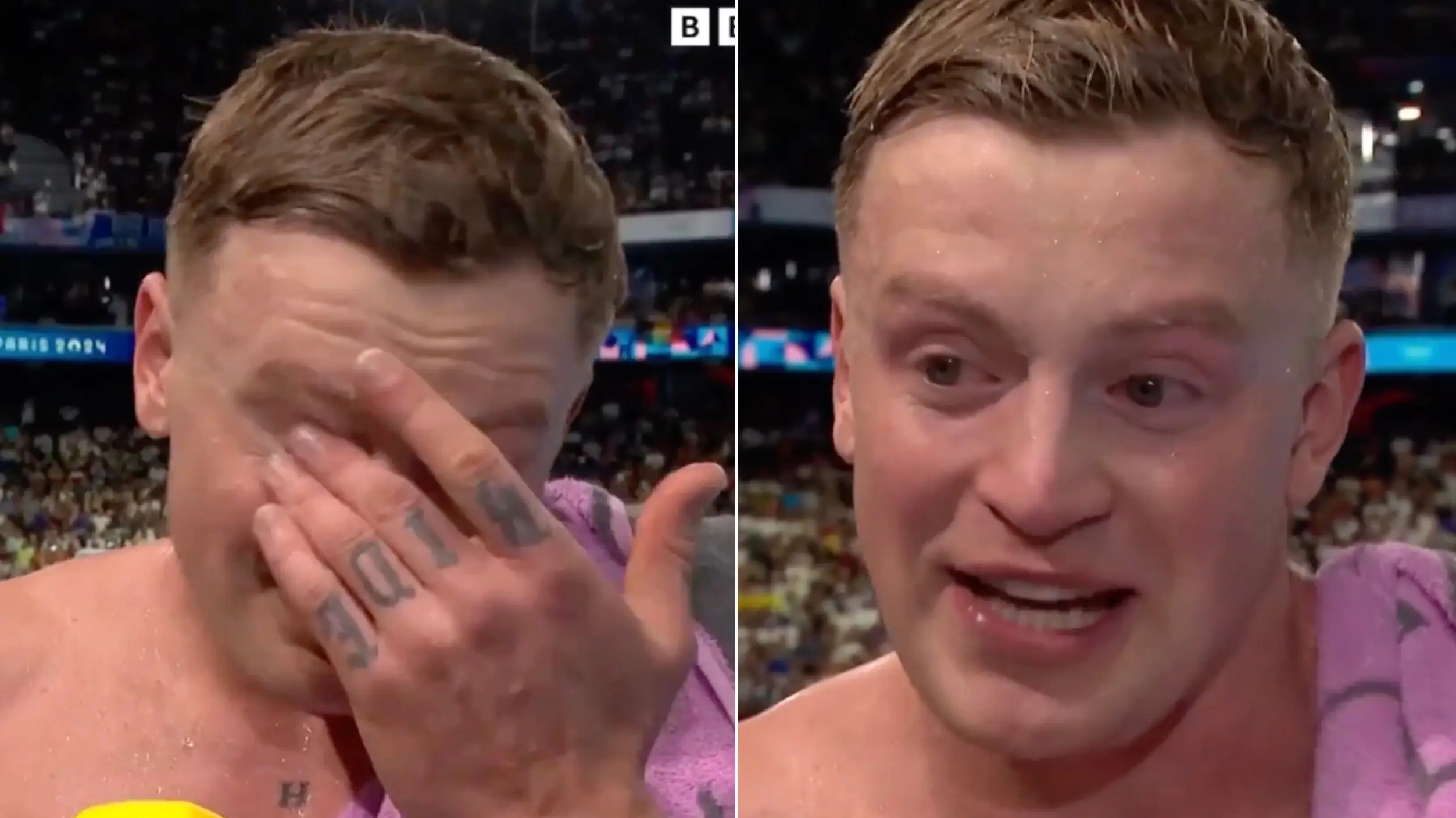 Emotional Adam Peaty gives the best interview of Paris 2024 after winning silver medal