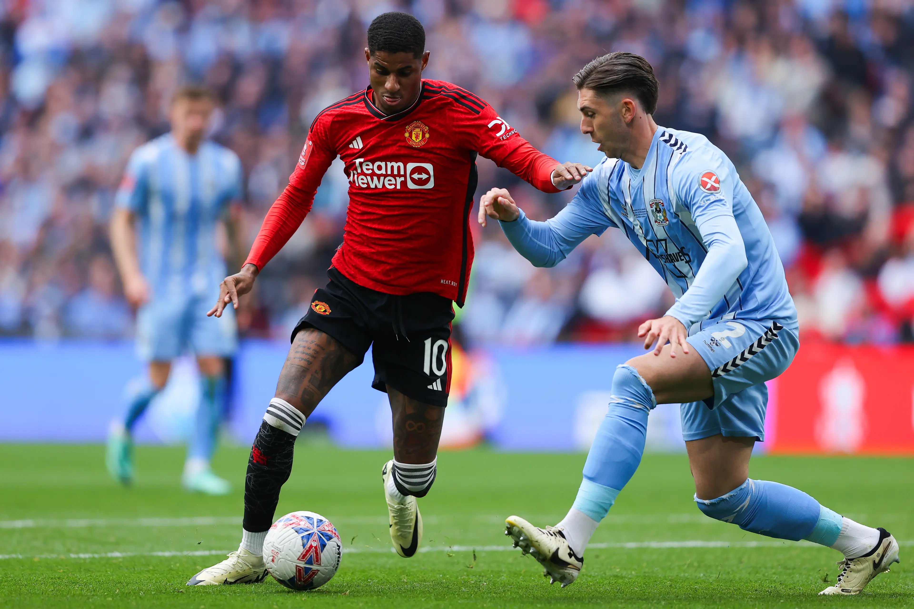 Rashford has endured a difficult season for United (Getty)