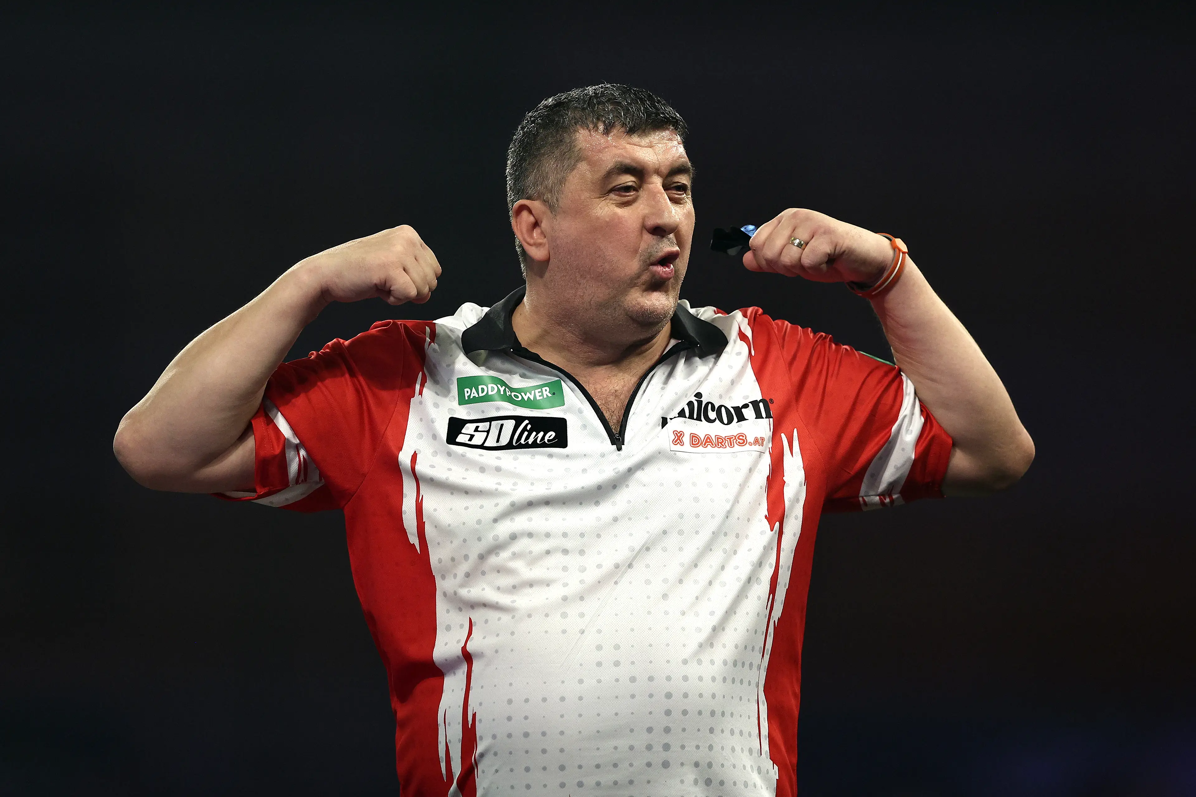 Mensur Suljovic annoyed Joe Cullen throughout their second round game. Image: Getty