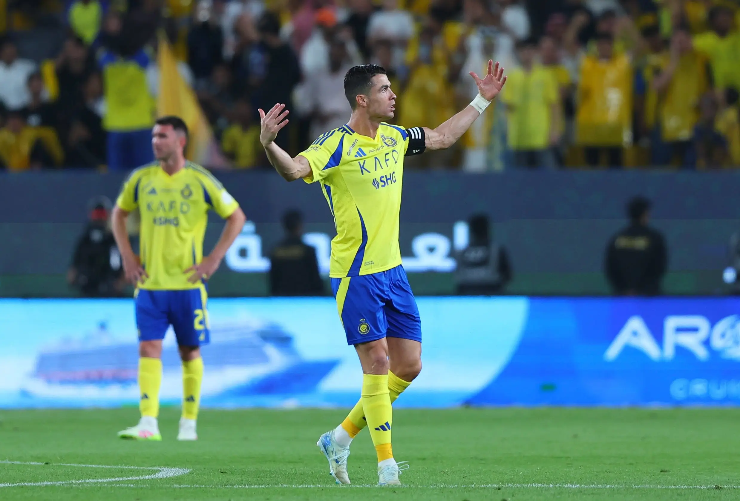 Ronaldo continues to ply his trade for Al Nassr at 40 (Getty)