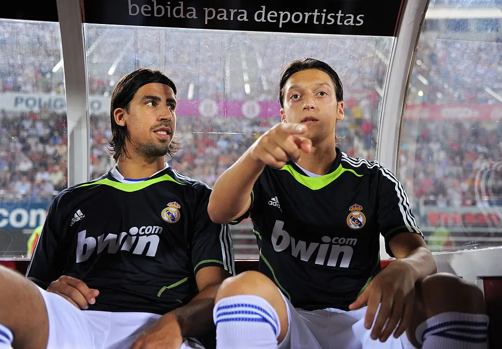 Sami Khedira and Mesut Ozil were Real Madrid and Germany teammates (Credit:Getty)