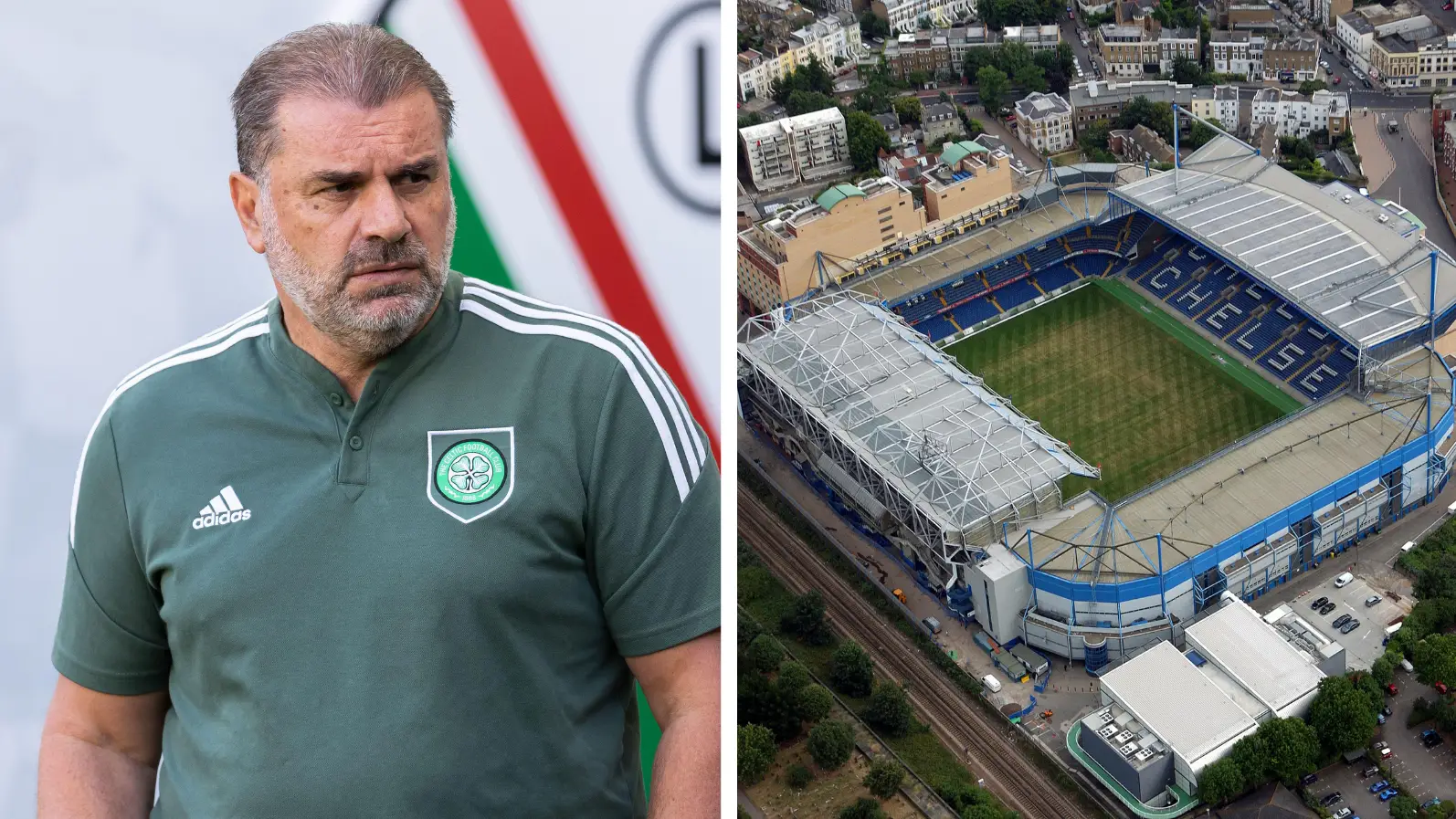 Ange Postecoglou linked to huge move to Chelsea after impressing with Celtic