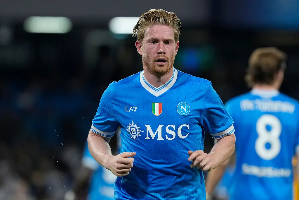Kevin de Bruyne joined Napoli in June. (Image: Franco Romano/NurPhoto via Getty Images)