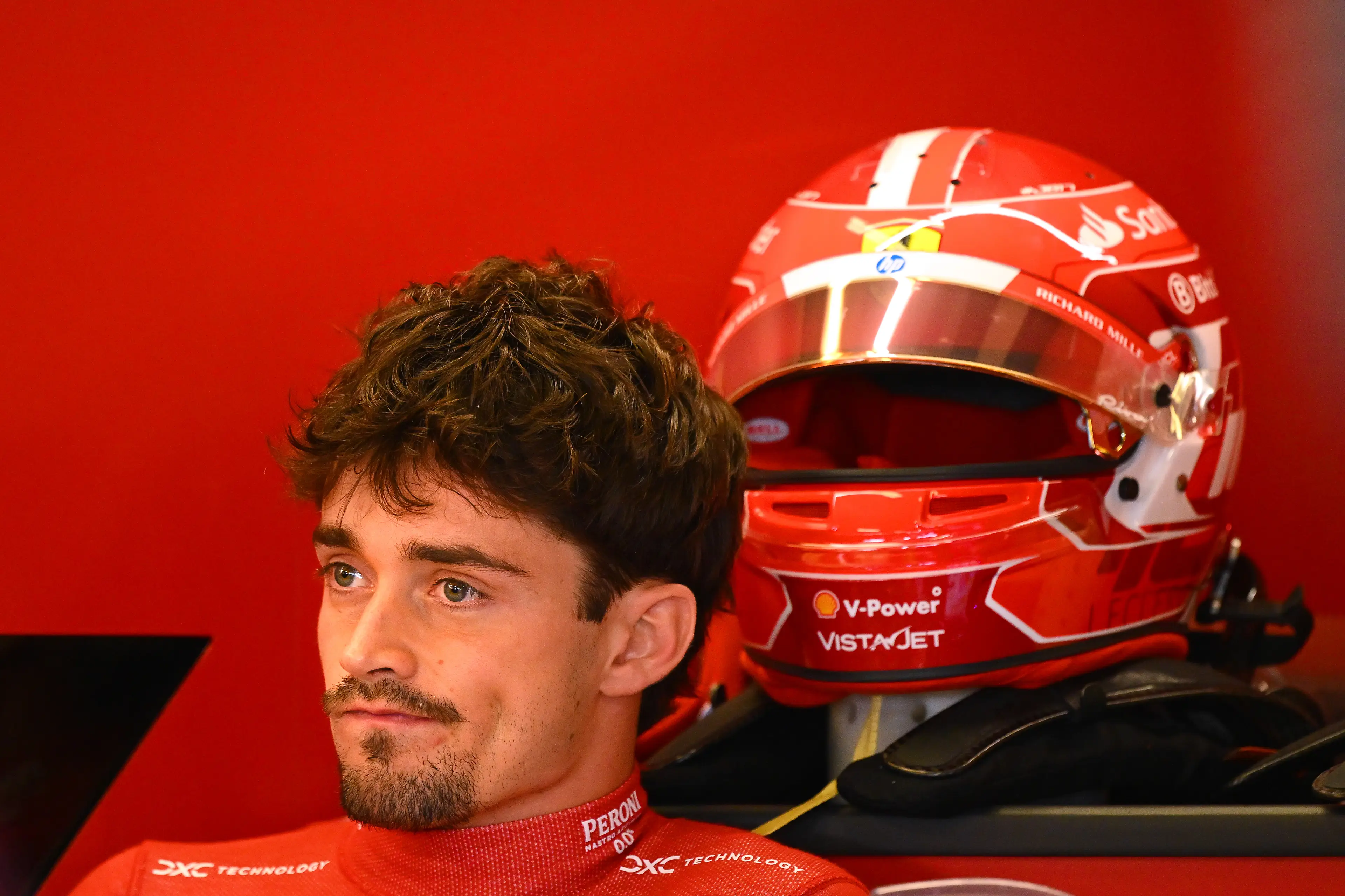 Ferrari's Charles Leclerc. (Image: Getty)