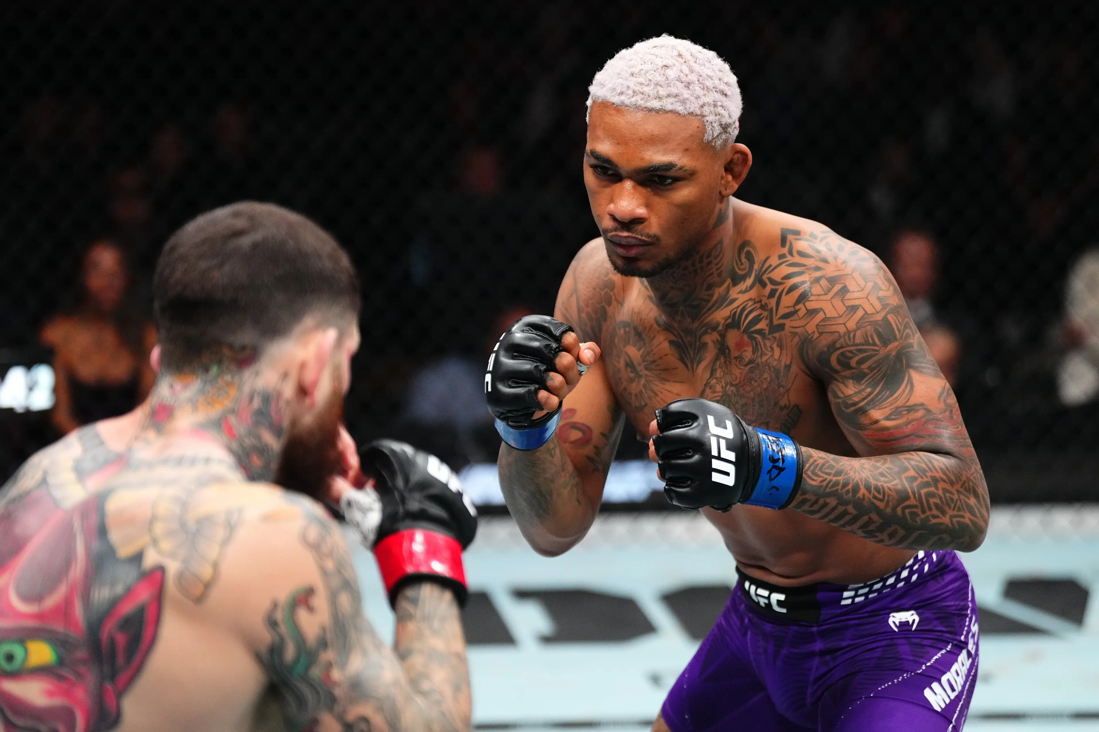 Michael Morales has teased a fight against Islam Makhachev. Image: Getty