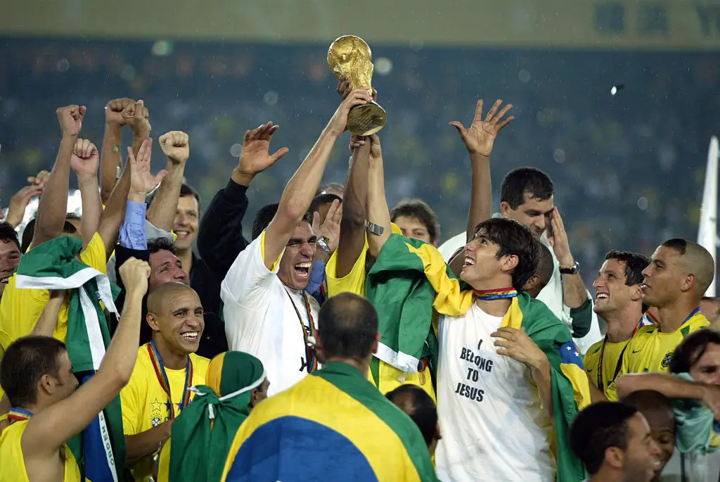Kaka helped Brazil win the 2002 World Cup (Credit:Getty)