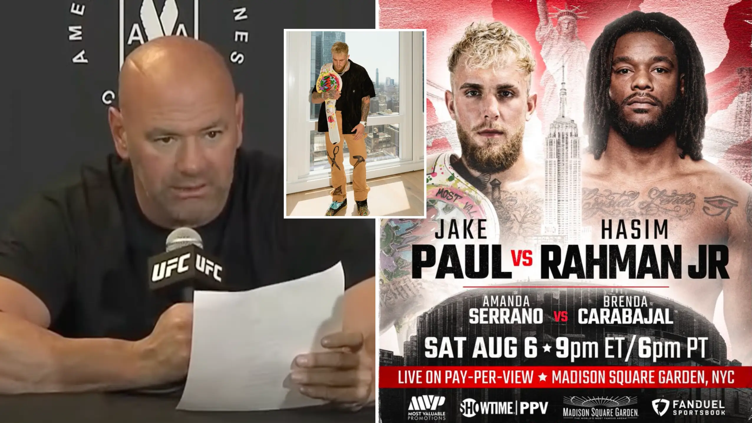 UFC & Jake Paul/Instagram